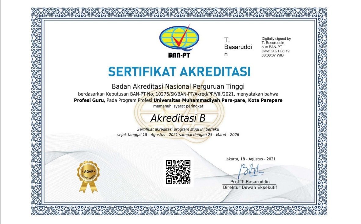 Struktur Organisasi PPG FKIP UMPAR